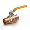 Everflow SWT Full Port Ball Valve with Drain, Brass 1" 405C001-NL